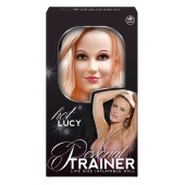 Надувная кукла с вибрацией и 2 любовными отверстиями Hot Lucy Lifesize Love Doll - NMC - в Новом Уренгое купить с доставкой