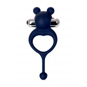 Синее виброкольцо с хвостиком JOS MICKEY - JOS - в Новом Уренгое купить с доставкой