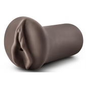 Коричневый мастубратор-вагина Nicole s Kitty - Blush Novelties - в Новом Уренгое купить с доставкой