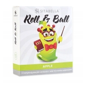 Стимулирующий презерватив-насадка Roll   Ball Apple - Sitabella - купить с доставкой в Новом Уренгое