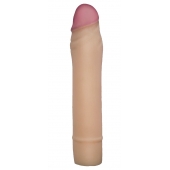 Телесная насадка-удлинитель из неоскин - 19,5 см. - LOVETOY (А-Полимер) - в Новом Уренгое купить с доставкой