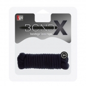 Чёрная веревка для связывания BONDX LOVE ROPE - 5 м. - Dream Toys - купить с доставкой в Новом Уренгое