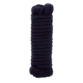 Чёрная веревка для связывания BONDX LOVE ROPE - 5 м. - Dream Toys - купить с доставкой в Новом Уренгое