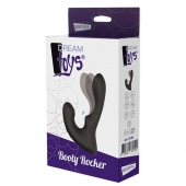 Чёрный массажер простаты с 2 моторами BOOTY ROCKER - Dream Toys - в Новом Уренгое купить с доставкой