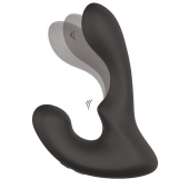 Чёрный массажер простаты с 2 моторами BOOTY ROCKER - Dream Toys - в Новом Уренгое купить с доставкой