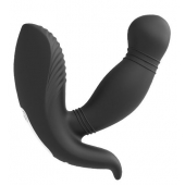 Черный вибромассажер простаты PROSTATE HERO - Dream Toys - в Новом Уренгое купить с доставкой