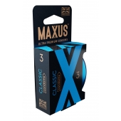 Классические презервативы в железном кейсе MAXUS Classic - 3 шт. - Maxus - купить с доставкой в Новом Уренгое