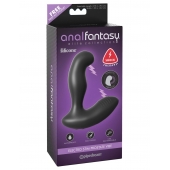 Черный массажер простаты Electro Stim Prostate Vibe с электростимуляцией - 13,3 см. - Pipedream - купить с доставкой в Новом Уренгое