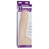 Огромная насадка-реалистик Vac-U-Lock Realistic Hung - 31,7 см. - Doc Johnson - купить с доставкой в Новом Уренгое