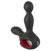 Черный вибромассажер простаты с нагревом и ротацией Prostate Plug - 14,5 см. - Orion - в Новом Уренгое купить с доставкой