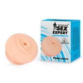 Телесная насадка-вагина на помпу - Sex Expert - в Новом Уренгое купить с доставкой