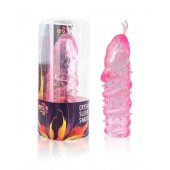Закрытая рельефная насадка Crystal sleeve snakes в виде змеи с усиками - 14 см. - Erowoman-Eroman - в Новом Уренгое купить с доставкой