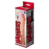 Насадка на пояс Harness RED LINE - 21,5 см. - LOVETOY (А-Полимер) - купить с доставкой в Новом Уренгое