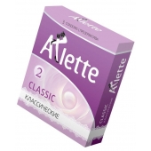 Классические презервативы Arlette Classic - 3 шт. - Arlette - купить с доставкой в Новом Уренгое