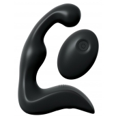 Черный вибромассажер простаты с пультом ДУ Control P-Spot Pro - Pipedream - в Новом Уренгое купить с доставкой