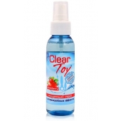 Очищающий спрей для игрушек CLEAR TOY Strawberry - 100 мл. - Биоритм - купить с доставкой в Новом Уренгое