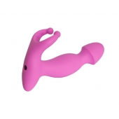 Розовый стимулятор простаты с усиками - 15 см. - 4sexdreaM - в Новом Уренгое купить с доставкой