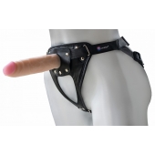 Универсальный мягкий пояс с насадкой Hard brutal BDSM-КОНСУЛ - 17 см. - LOVETOY (А-Полимер) - купить с доставкой в Новом Уренгое