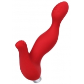 Красный силиконовый вибростимулятор простаты Proman - 12,5 см. - ToyFa - в Новом Уренгое купить с доставкой