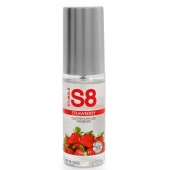 Лубрикант S8 Flavored Lube со вкусом клубники - 50 мл. - Stimul8 - купить с доставкой в Новом Уренгое