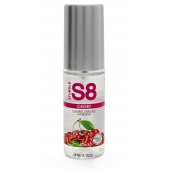 Смазка на водной основе S8 Flavored Lube со вкусом вишни - 50 мл. - Stimul8 - купить с доставкой в Новом Уренгое