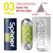 Мастурбатор SPINNER Shell - Tenga - в Новом Уренгое купить с доставкой