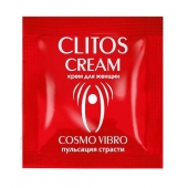 Пробник возбуждающего крема для женщин Clitos Cream - 1,5 гр. - Биоритм - купить с доставкой в Новом Уренгое