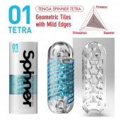 Мастурбатор SPINNER Tetra - Tenga - в Новом Уренгое купить с доставкой