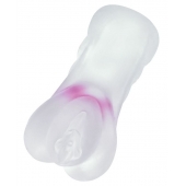 Прозрачный реалистичный мастурбатор Juicy Pussy Crystal Rose - ToyFa - в Новом Уренгое купить с доставкой