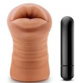 Кофейный мастурбатор-ротик Isabella - Blush Novelties - в Новом Уренгое купить с доставкой