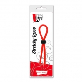 Красное эрекционное лассо с одной бусинкой-утяжкой STRETCHY THICK LASSO - Dream Toys - в Новом Уренгое купить с доставкой