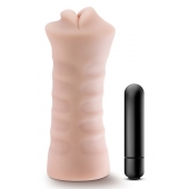 Телесный мастурбатор-ротик Angie - Blush Novelties - в Новом Уренгое купить с доставкой