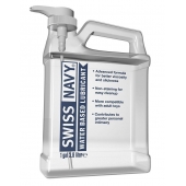 Канистра лубриканта Swiss Navy Water Based Lube на водной основе - 3,8 л. - Swiss navy - купить с доставкой в Новом Уренгое