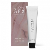 Лубрикант на водной основе Slow Sex Anal Play Gel - 30 мл. - Bijoux Indiscrets - купить с доставкой в Новом Уренгое