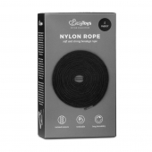 Черная веревка для бондажа Easytoys Bondage Rope - 5 м. - Easy toys - купить с доставкой в Новом Уренгое