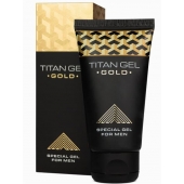 Гель для увеличения члена Titan Gel Gold Tantra - 50 мл. - Titan - купить с доставкой в Новом Уренгое