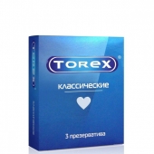 Гладкие презервативы Torex  Классические  - 3 шт. - Torex - купить с доставкой в Новом Уренгое