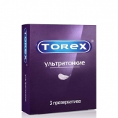 Презервативы Torex  Ультратонкие  - 3 шт. - Torex - купить с доставкой в Новом Уренгое