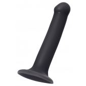 Черный фаллос на присоске Silicone Bendable Dildo M - 18 см. - Strap-on-me купить в Новом Уренгое с доставкой в Orgasmix.ru Черный фаллос на присоске Silicone Bendable Dildo M - 18 см. - Strap-on-me - купить с доставкой в Новом Уренгое