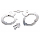 Наручники с ключами Official Handcuffs - Pipedream - купить с доставкой в Новом Уренгое