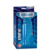Синяя вакуумная помпа MENZSTUFF PENIS ENLARGER - Dream Toys - в Новом Уренгое купить с доставкой