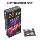 Ароматизированные презервативы DOMINO  Фруктовый слот  - 6 шт. - Domino - купить с доставкой в Новом Уренгое