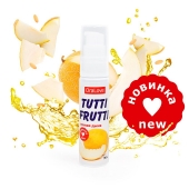 Гель-смазка Tutti-frutti со вкусом сочной дыни - 30 гр. - Биоритм - купить с доставкой в Новом Уренгое