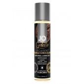 Лубрикант с ароматом шоколада JO GELATO DECADENT DOUBLE CHOCOLATE - 30 мл. - System JO - купить с доставкой в Новом Уренгое