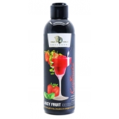 Интимный гель-смазка JUICY FRUIT с ароматом клубники - 200 мл. - БиоМед - купить с доставкой в Новом Уренгое
