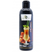 Интимный гель-смазка JUICY FRUIT с ароматом солёной карамели - 200 мл. - БиоМед - купить с доставкой в Новом Уренгое