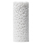 Белый 3D мастурбатор PILE - Tenga - в Новом Уренгое купить с доставкой