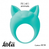 Зеленое эрекционное кольцо Lemur Remi - Lola Games - в Новом Уренгое купить с доставкой