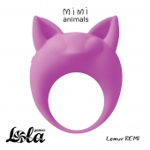 Фиолетовое эрекционное кольцо Lemur Remi - Lola Games - в Новом Уренгое купить с доставкой