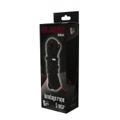 Черная веревка для шибари DELUXE BONDAGE ROPE - 5 м. - Dream Toys - купить с доставкой в Новом Уренгое